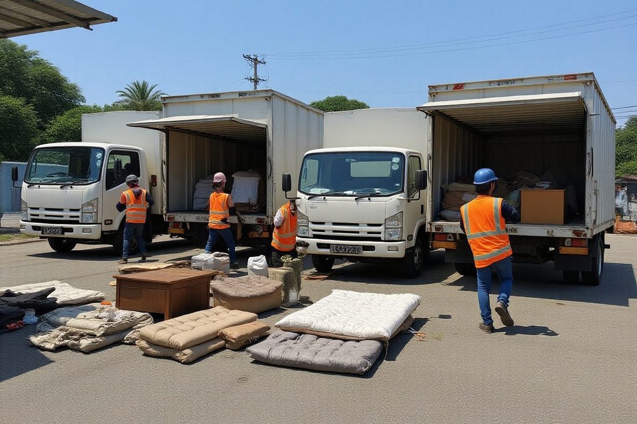 Professional bulk waste disposal facility